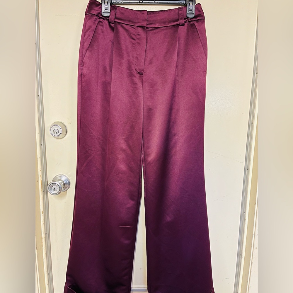 Jennifer Lopez Silky Satin Pants Size 8
